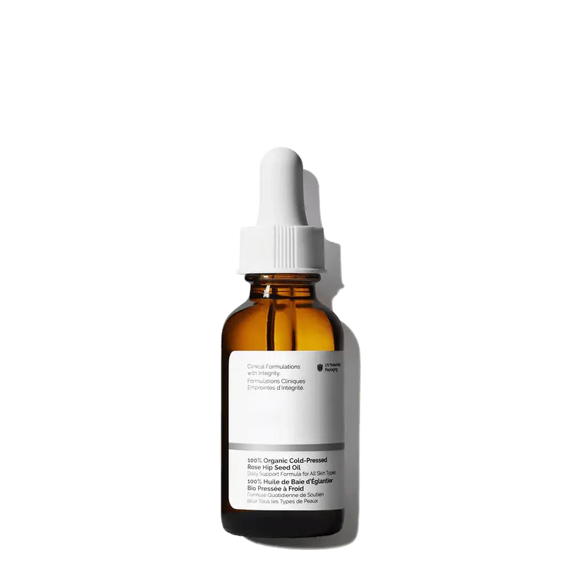 100% Organic Cold-Pressed Rose Hip Seed Oil
